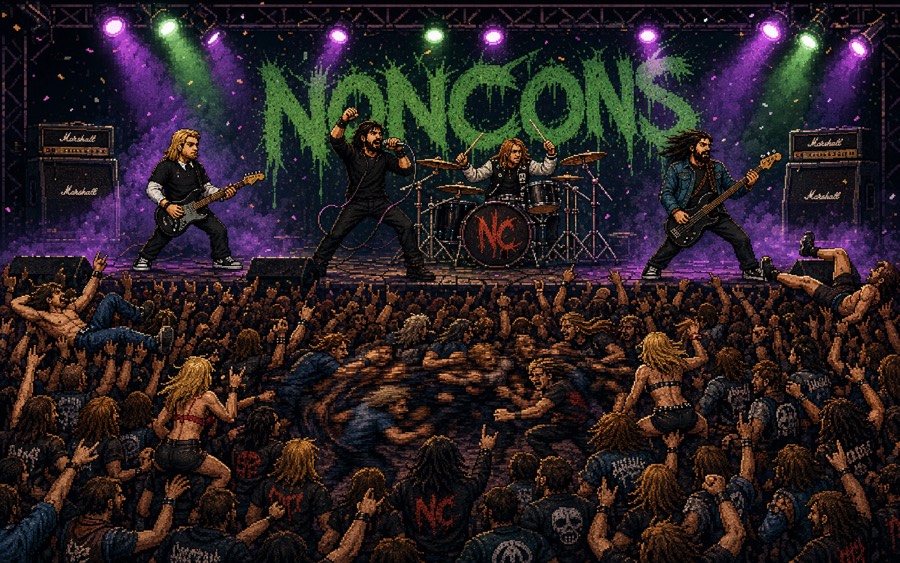NONCONS — GIG, pixel-art browser game